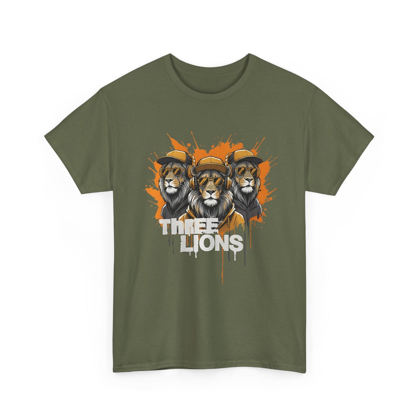 Roaring Pride Lion Tee, Unisex T-Shirt, Animal Lover Gift, Casual Wear, Birthday Gift, Cool Graphic Tee